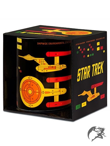 Star Trek Tasse Enterprise Grafik