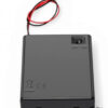 AA Kunststoff Batteriehalter mit Hülle (4x AA Batterien)
