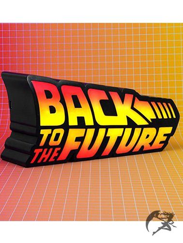 Back to the Future LED Leuchte Logo