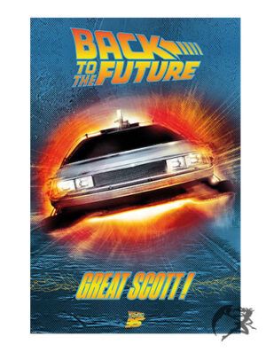 Back to the Future Poster Great Scott