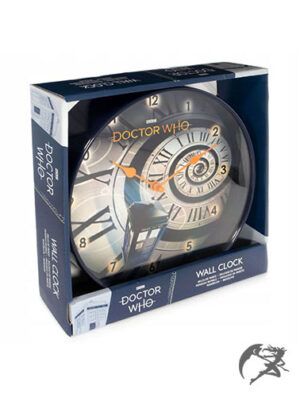 Doctor Who Time Spiral Wanduhr
