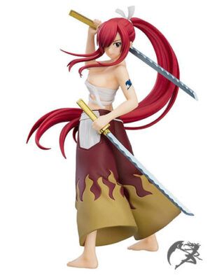 Fairy Tail Final Season Erza Scarlet Demon Blade PVC Figur 17 cm