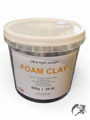 Silk Clay® / Foam Clay 650g schwarz