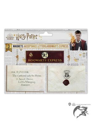 Harry Potter Magnet Akzeptanzmagnet und Gleis 9 34