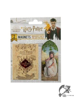 Harry Potter Magnet Marauders Map und Fat Lady