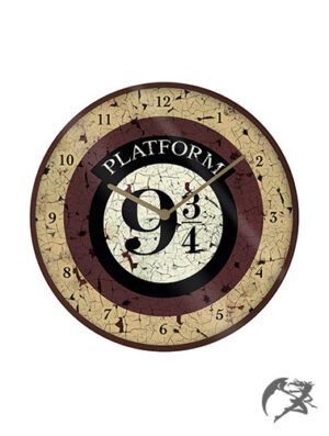 Harry Potter Platform 9 3/4 Wanduhr