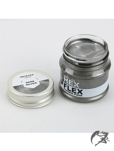 Hexflex Metallic Paint dark silver