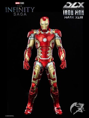 Iron Man Mark 43 Infinity Saga DLX Actionfigur 16cm