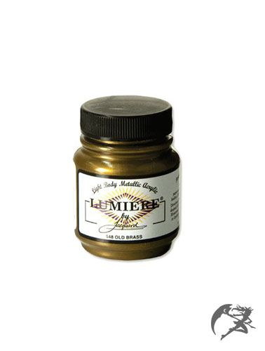 Jaquard Lumiere Acrylfarbe 548 Old Brass
