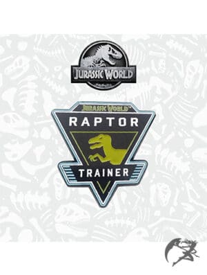Jurassic World Ansteck Pin Raptor Trainer