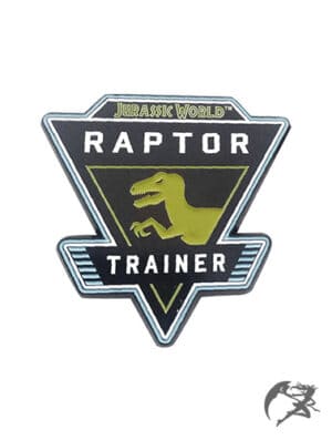 Jurassic World Ansteck Pin Raptor Trainer