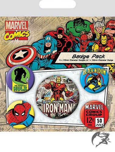 Marvel Ansteck Buttons