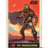 Star Wars The Mandalorian Poster Paint