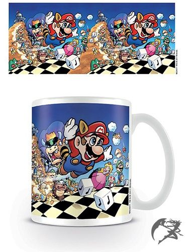 Super Mario Bros 3 Tasse Art