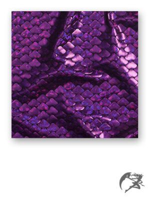 Cosplay Fabrics WYL48974 YH Holographic Scales Metallic Violet