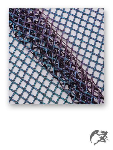 Cosplay Fabrics WYL26661 YH Metallic Oil Slick Netting