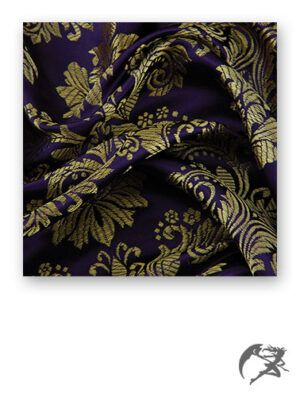 Cosplay Fabrics WYL28154 YH Regal Brocade Purple