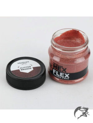 Hexflex Flexible Paint von Poly Props Glitter Bronze