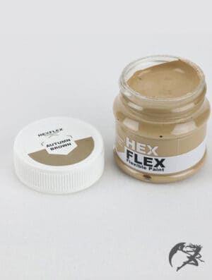 Hexflex Flexible Paint von Poly Props Herbstbraun