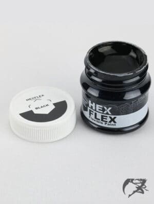 Hexflex Flexible Paint von Poly Props Schwarz