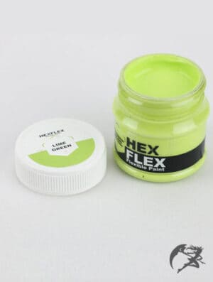 Hexflex Flexible Paint von Poly Props Lemongrün