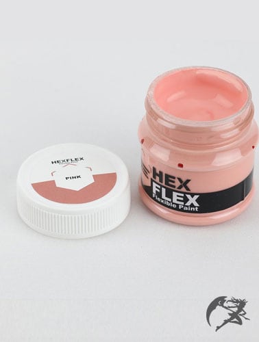 Hexflex Flexible Paint von Poly Props pink