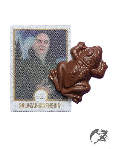 Schokoladenfrosch Harry Potter mit Sammelkarte