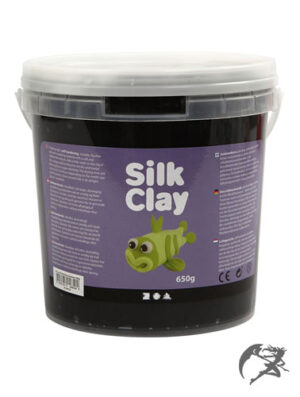 Silk Clay® / Foam Clay 650g schwarz