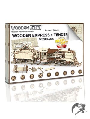 3D Holzbausatz Wooden.City Wooden-Express Tender